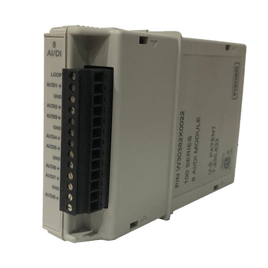 EMERSON FB107 8PT AI/DI MODULE FB 107 - CLEAN AND TESTED